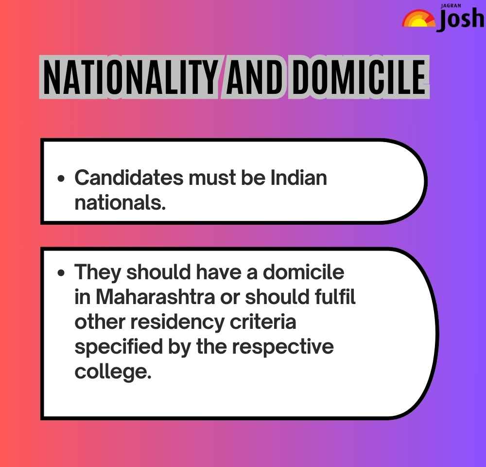 MHT CET College List Eligibility Criteria